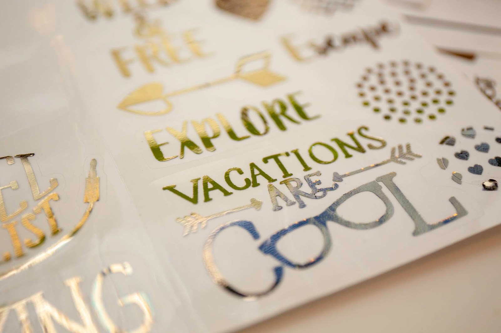 Awesome SVGs: How To Create Foiled Stickers With Your Cricut